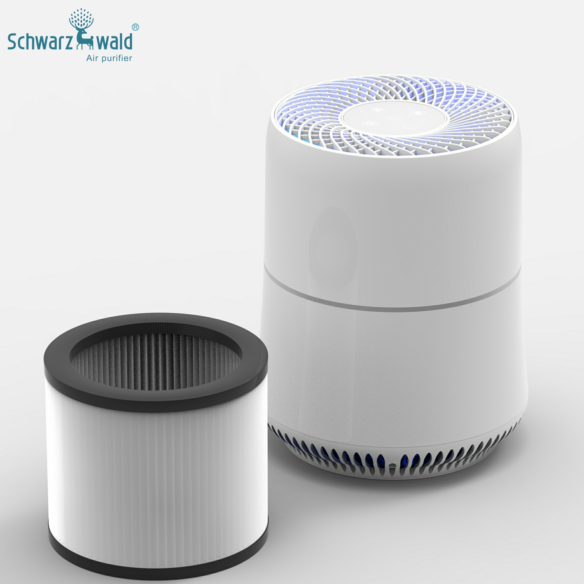 Best smrt hepa filter desktop Air Purifier from China manufacturer